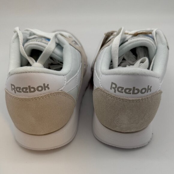 Reebok Classic Nylon Walking Running Shoes FV1593 White Grey Men’s 6.5